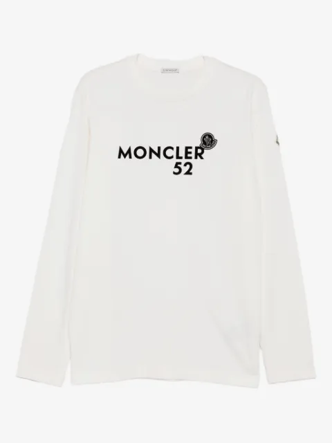 Moncler logo-print long-sleeve T-shirt