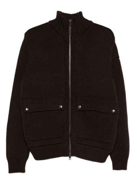 Moncler cardigan à poche zippée