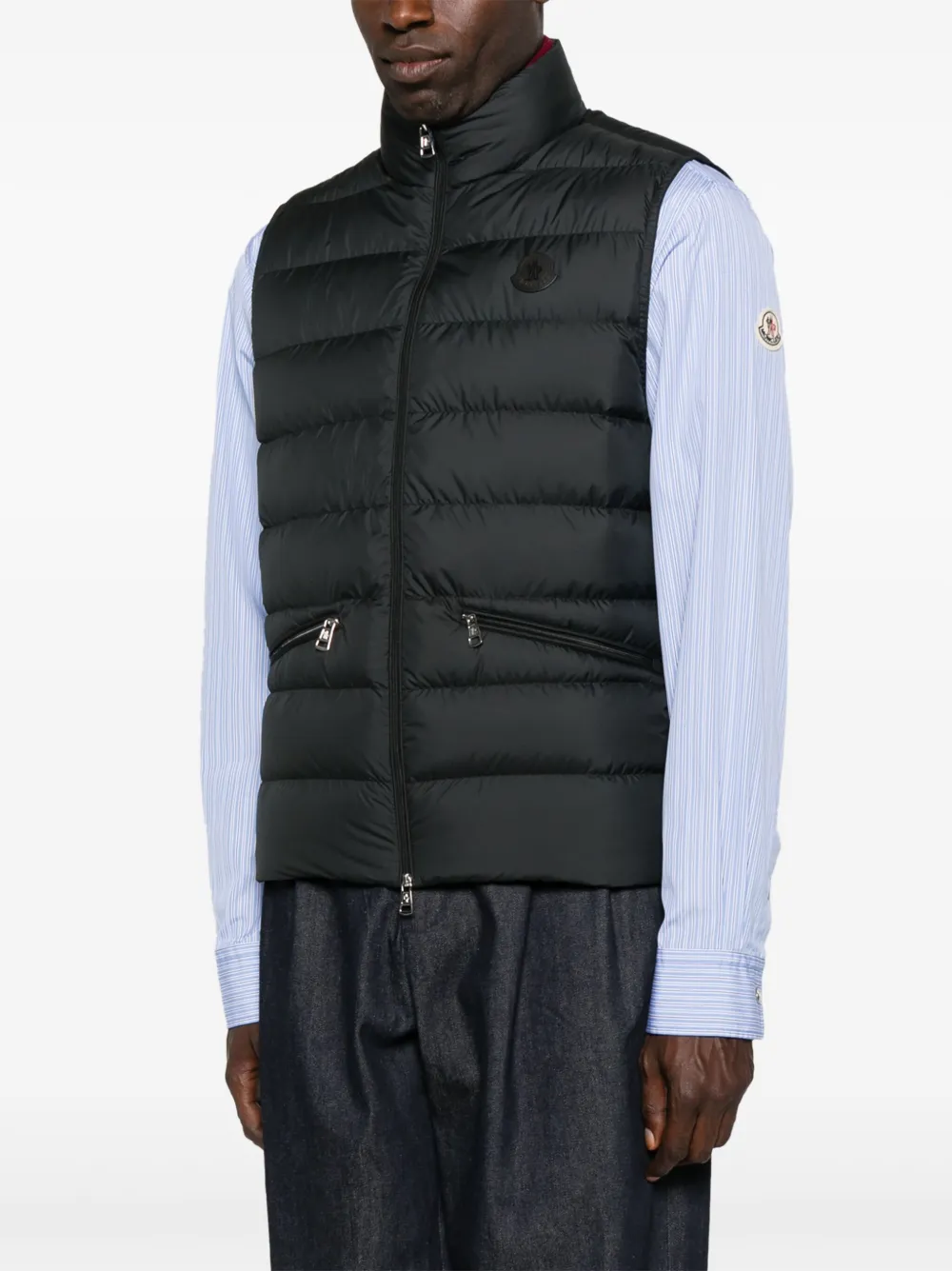 Moncler Bodywarmer Zwart
