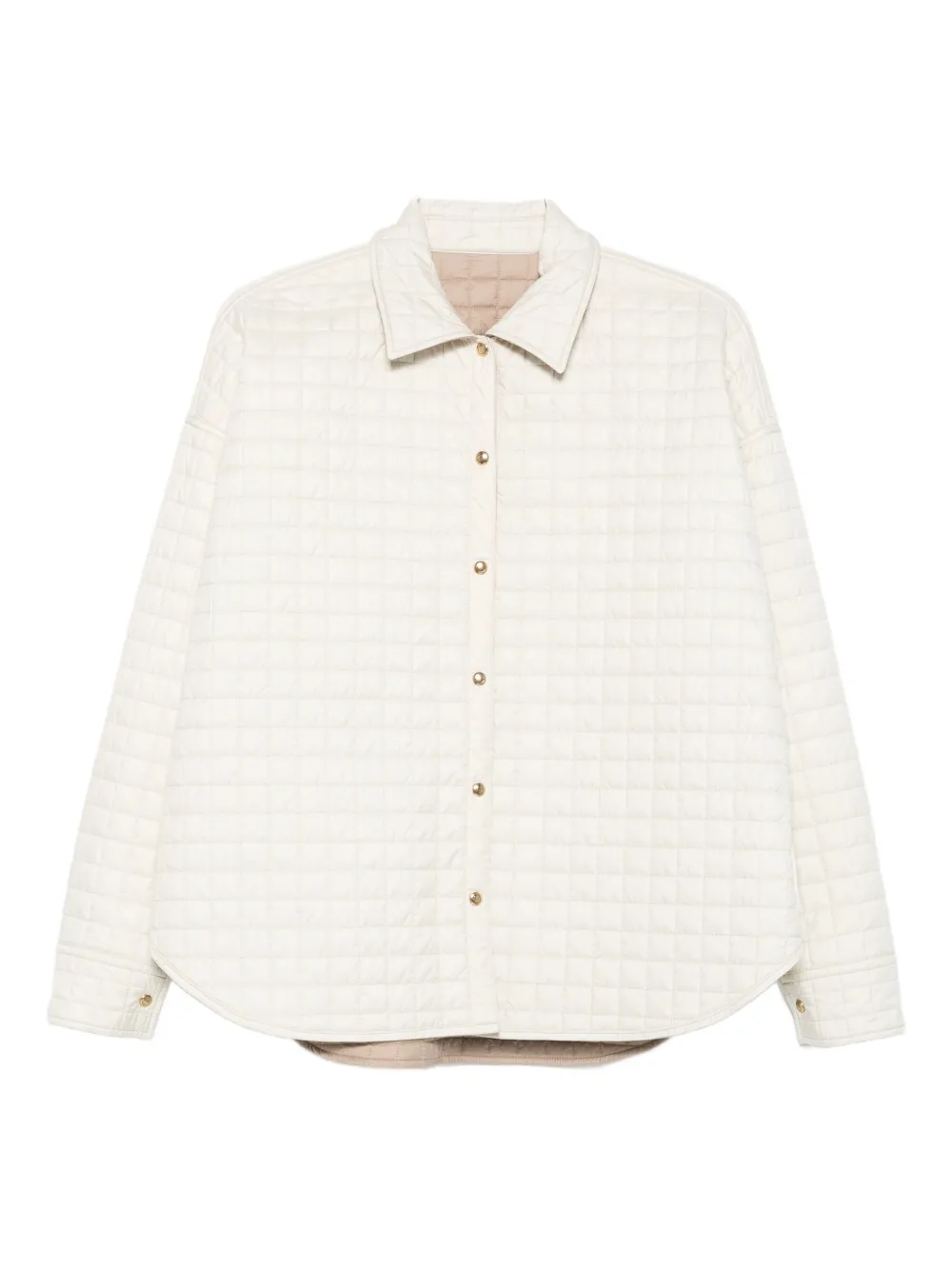 Moncler Omkeerbare gewatteerde blouse Beige