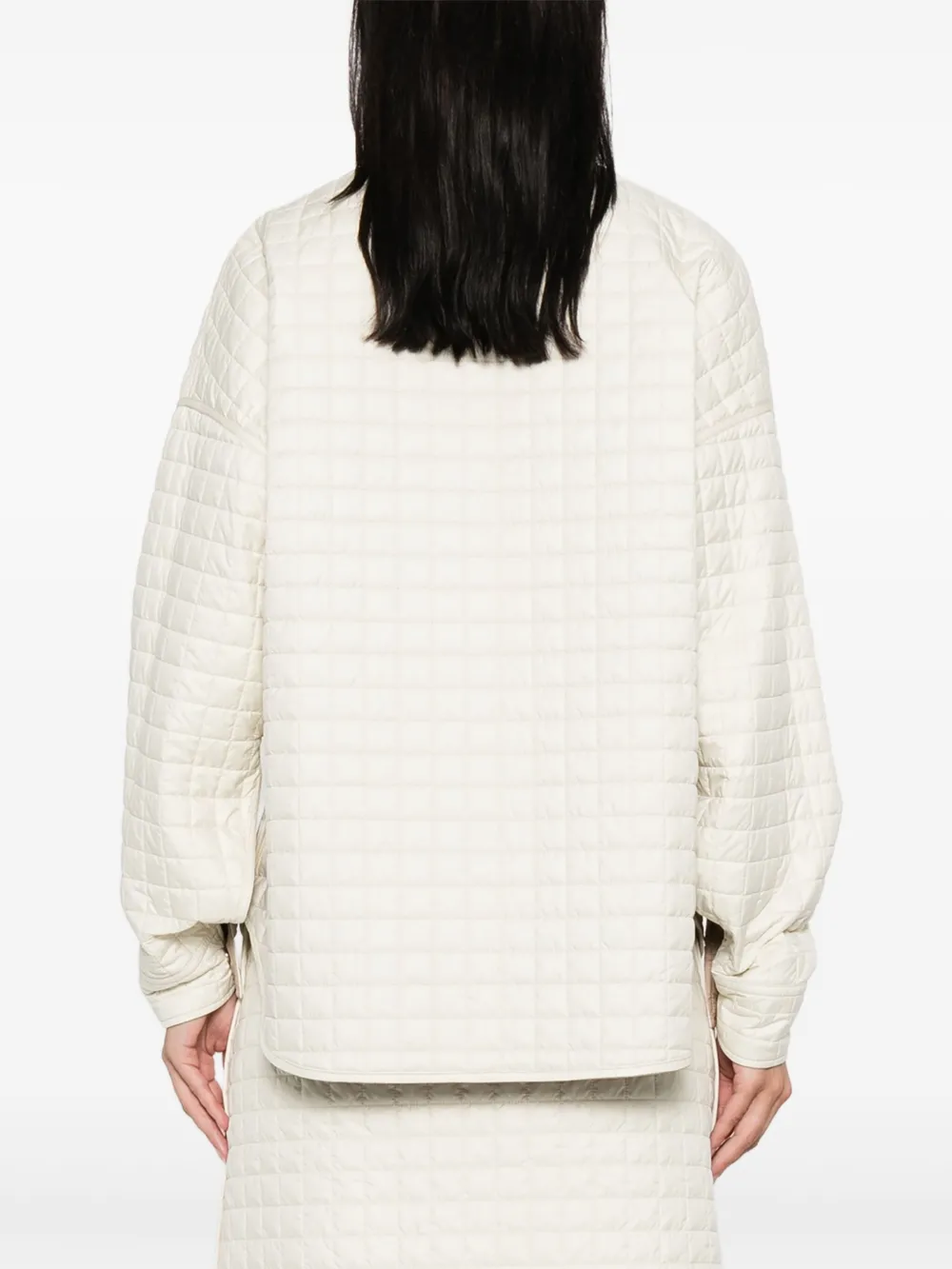 Moncler Omkeerbare gewatteerde blouse Beige