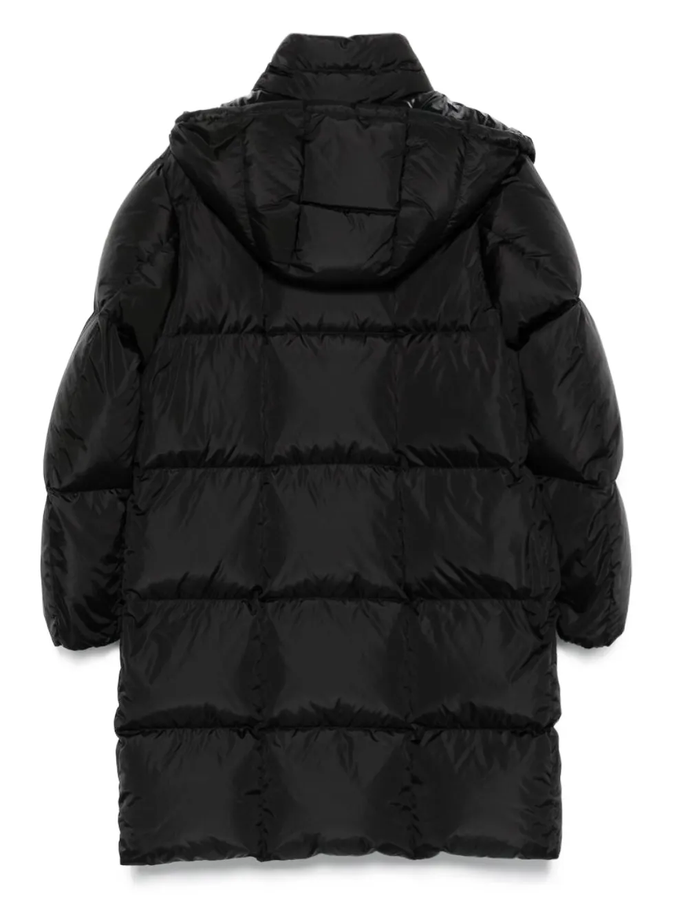 Moncler Jas met capuchon - Zwart