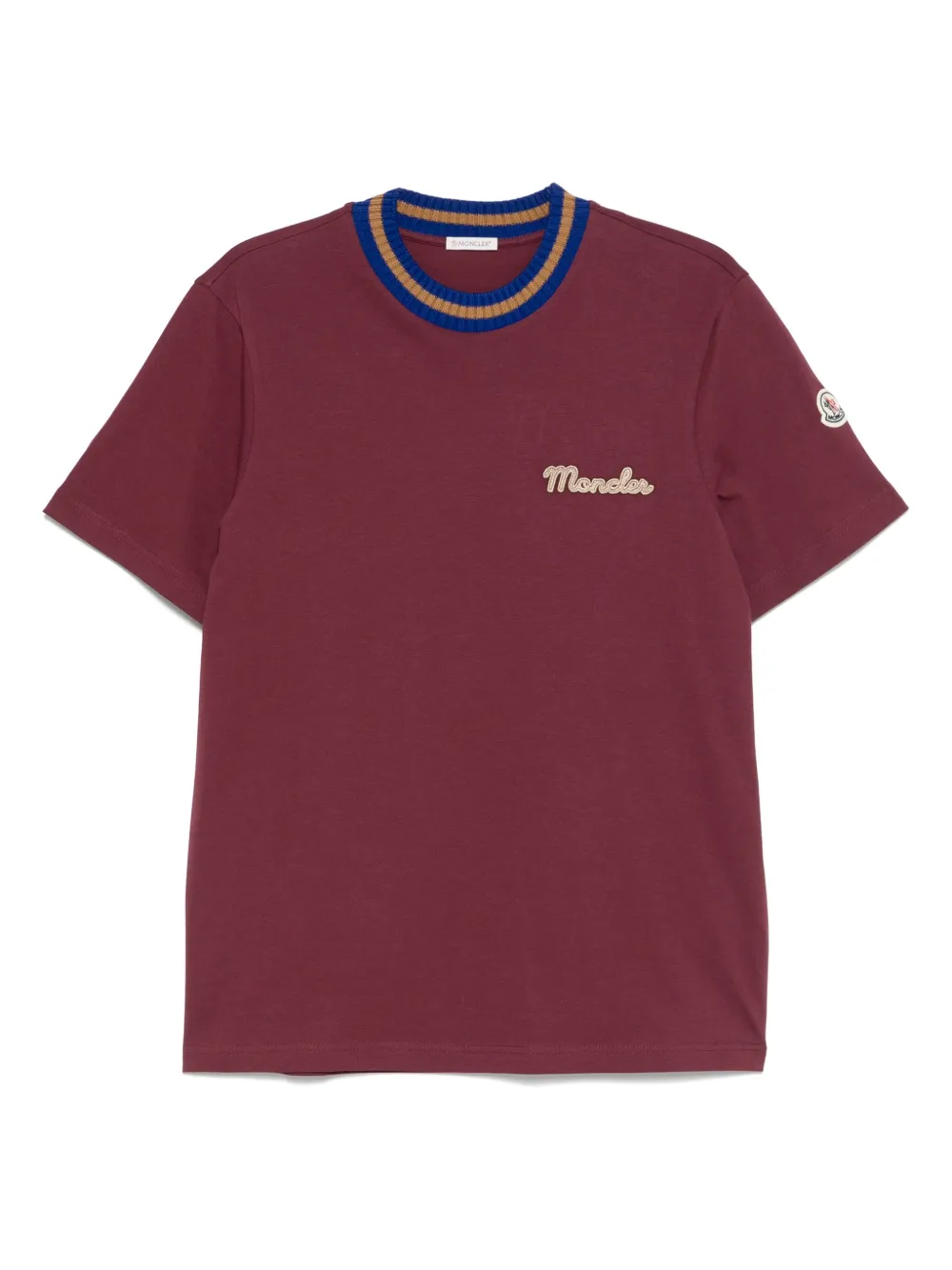 Moncler playera con logo bordado | rojo | Image 1