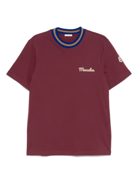 Moncler playera con logo bordado