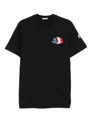 MONCLER Tシャツ/9-12 Moncler ロゴ Tシャツ | ブルー | FARFETCH JP