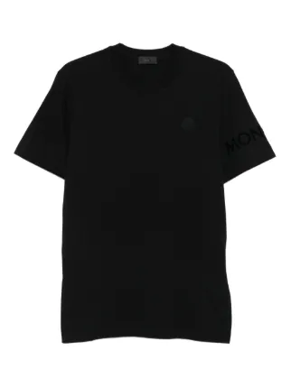 Moncler ロゴ Tシャツ | ブラック | FARFETCH JP