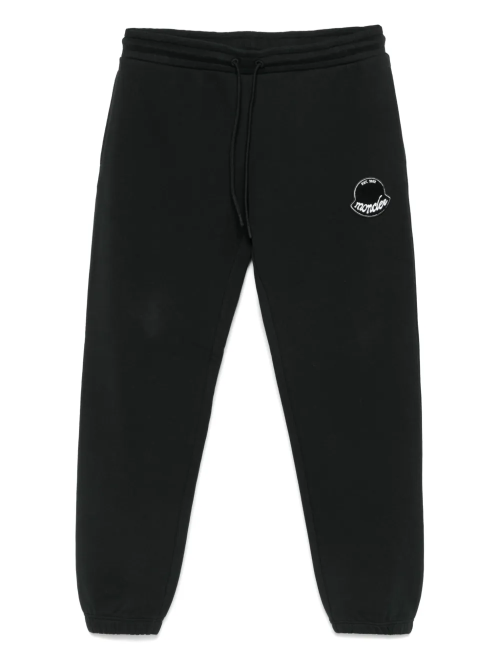 Moncler pantalon de jogging à patch logo | noir | Image 1