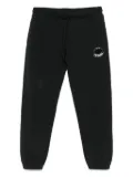Moncler logo-patch sweatpants - Black