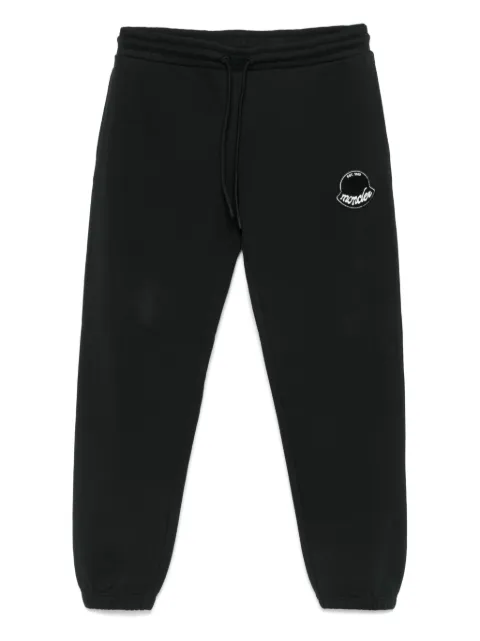 Moncler pantalon de jogging à patch logo