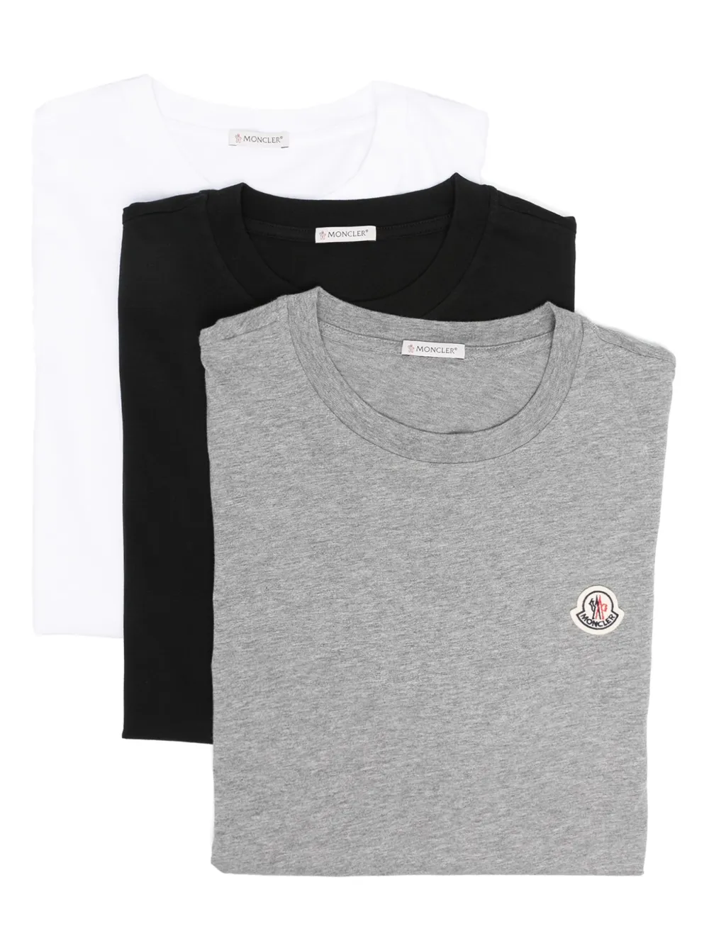 Moncler playeras (pack de 3) | blanco | Image 1