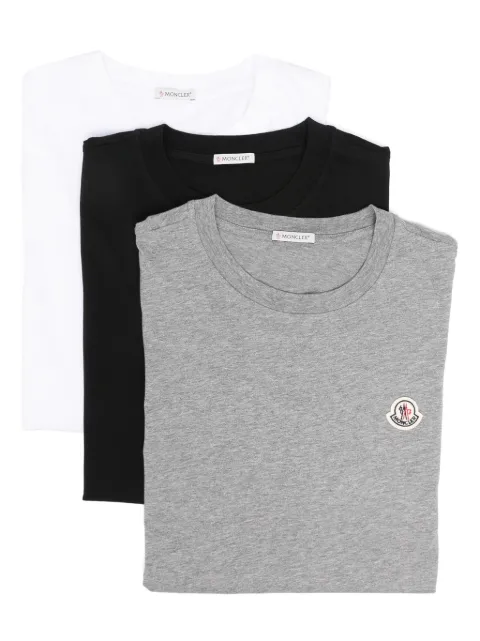Moncler コットン Tシャツ 3枚組