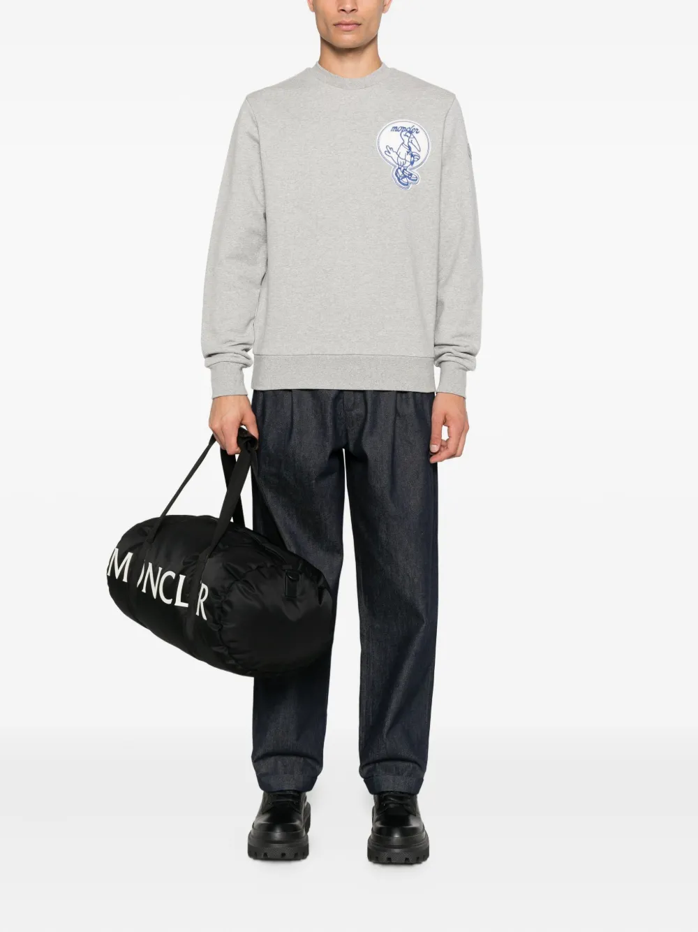 Moncler embroidered-logo sweatshirt | Sweatshirts | Image 2