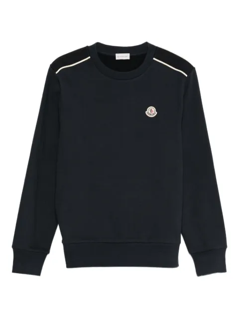 Moncler logo-appliqué sweatshirt