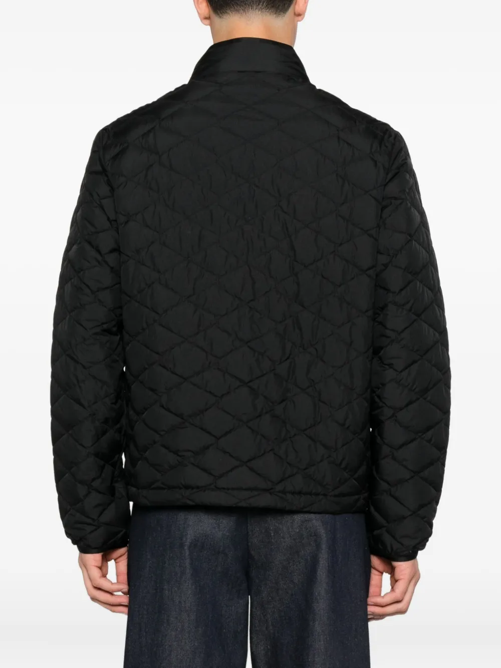 Moncler Irako quilted panelled jacket Zwart