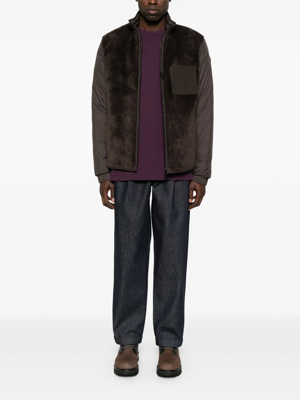 Moncler veste à patch logo | Doudounes & vestes matelassées | Image 2