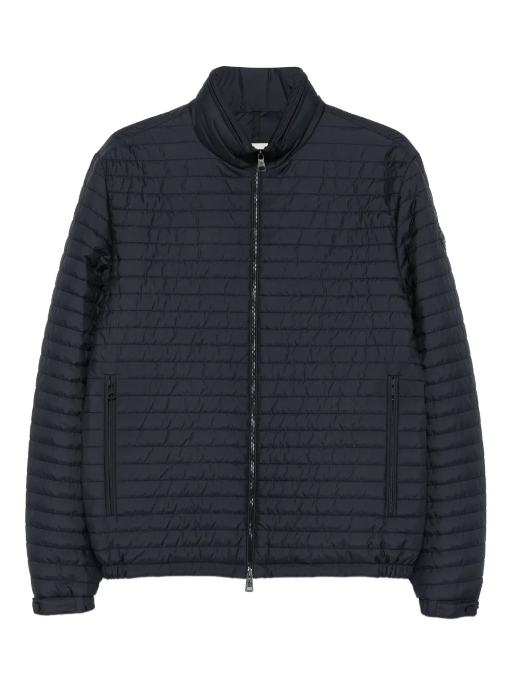 Moncler Myrrhe quilted zip-up jacket Blauw