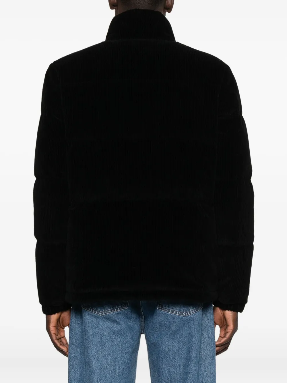 Moncler Serrant gewatteerd jack Zwart