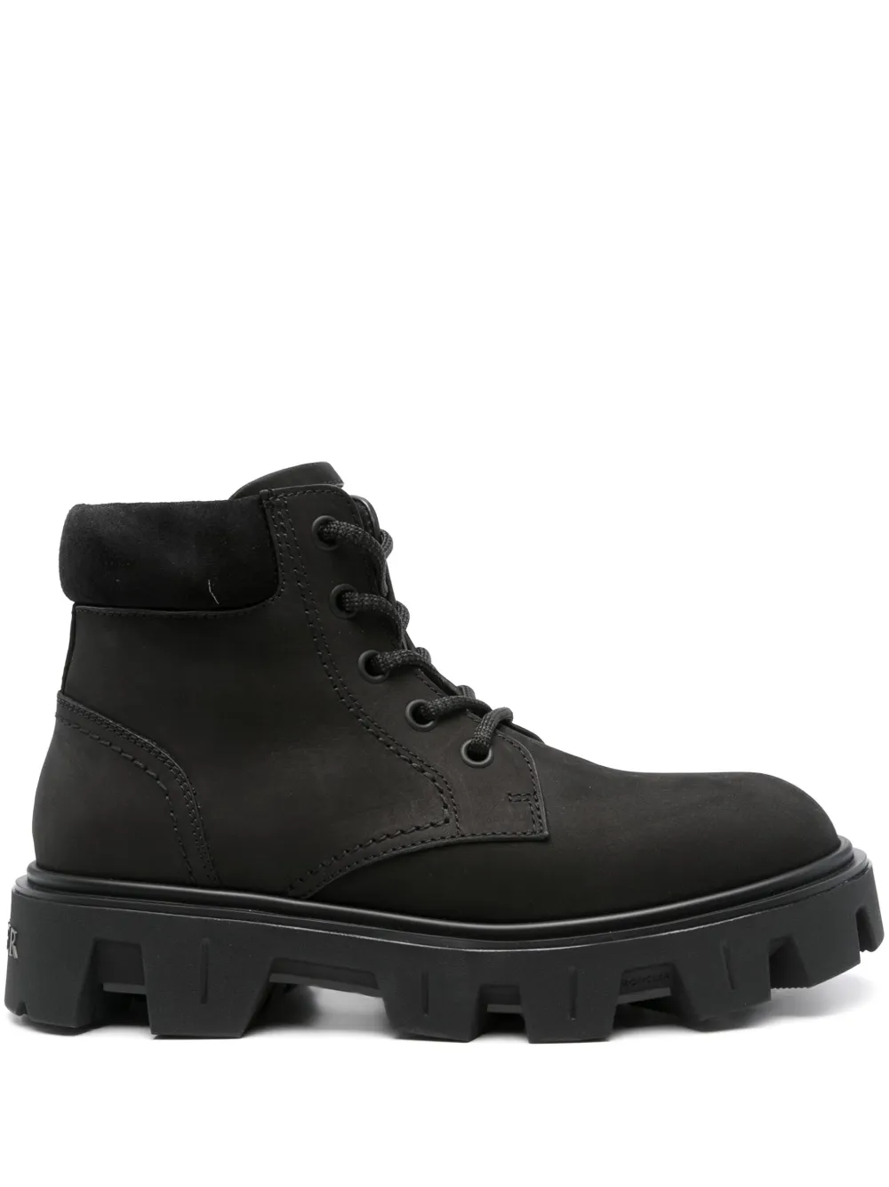 Moncler lace-up rubber-sole boots | Black | Image 1