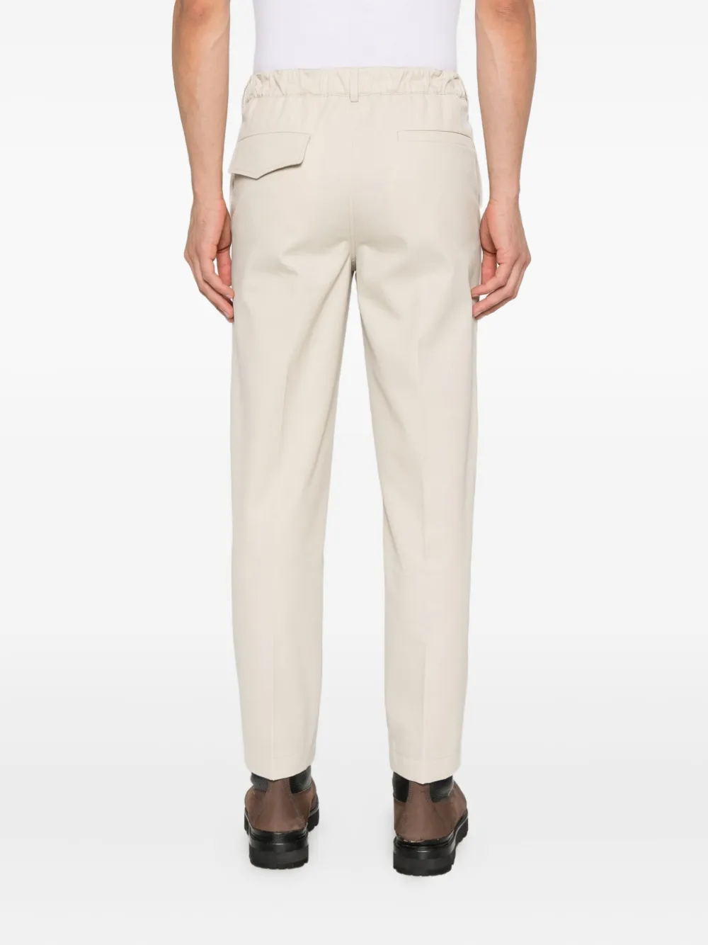 Moncler Broek met opgestikte zak Beige