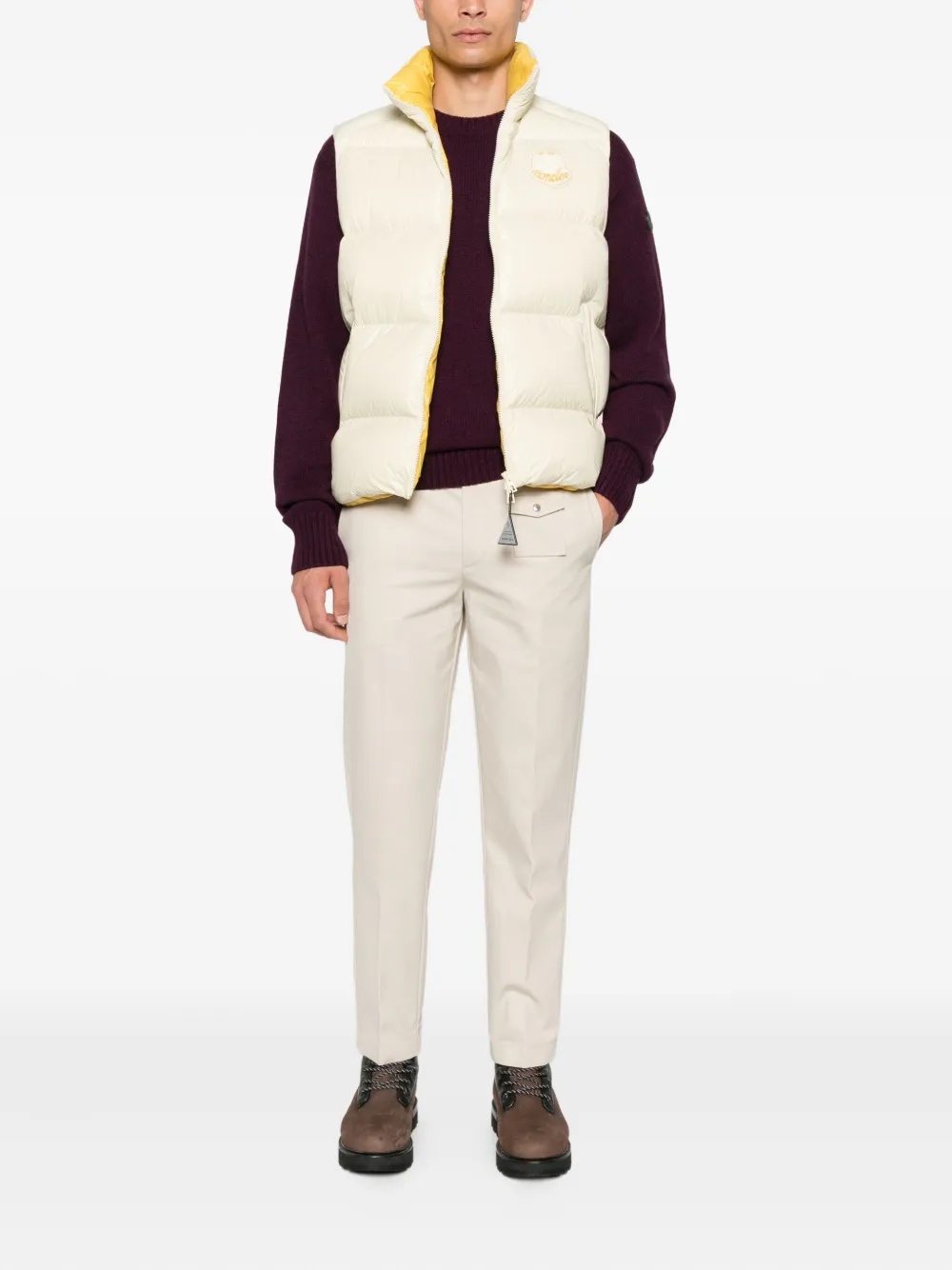 Moncler patch-pocket trousers | Regular-Fit & Straight Leg Pants | Image 2