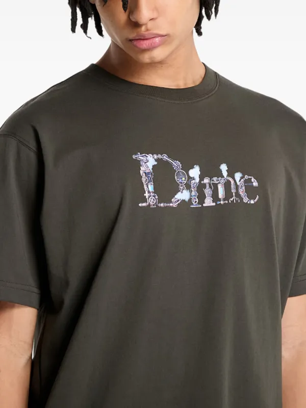 Dime Cotton T-shirt | Grey | FARFETCH CA