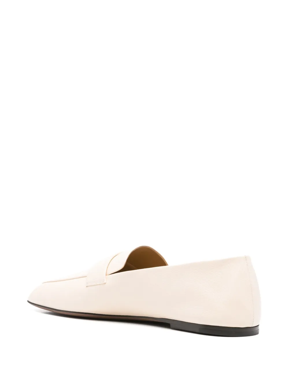 The Row square-toe loafers Neutrals