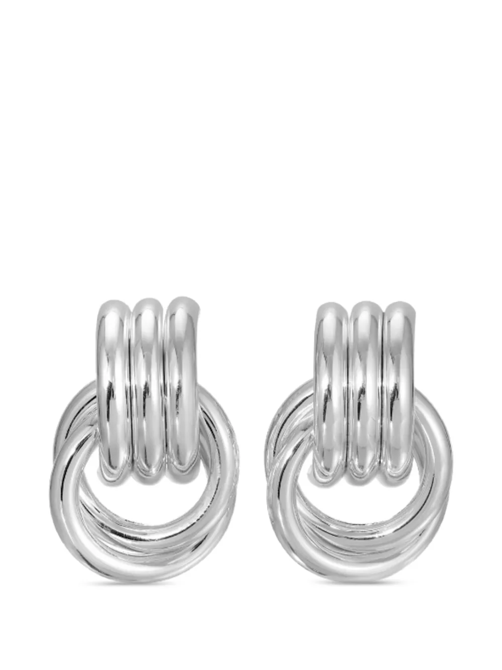 Heaven Mayhem Mini-Knot Ohrringe - Silber