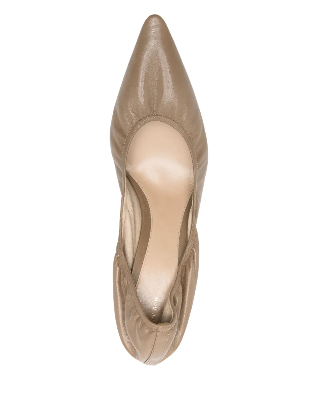 The Row 100mm Liisa pumps Green
