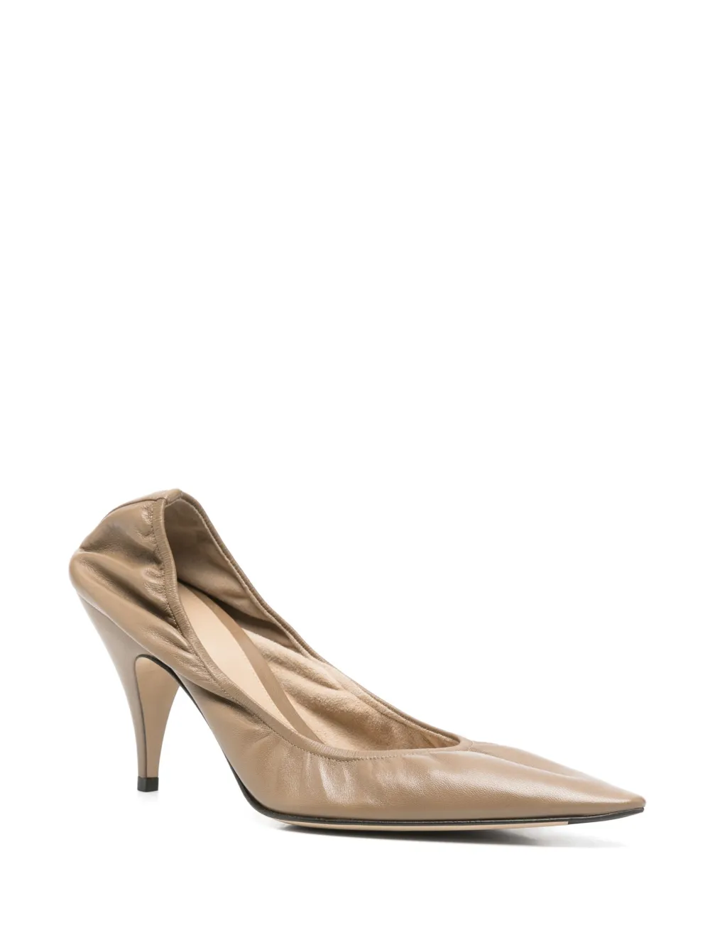 The Row 100mm Liisa pumps Green