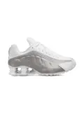 Nike Kids Shox R4 ""White/Bright Crimson/Metallic Silver"" sneakers