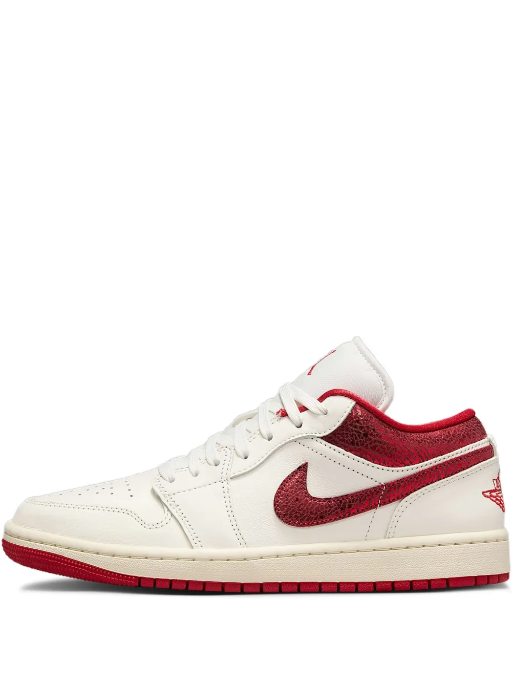 Jordan low-top leather trainers White