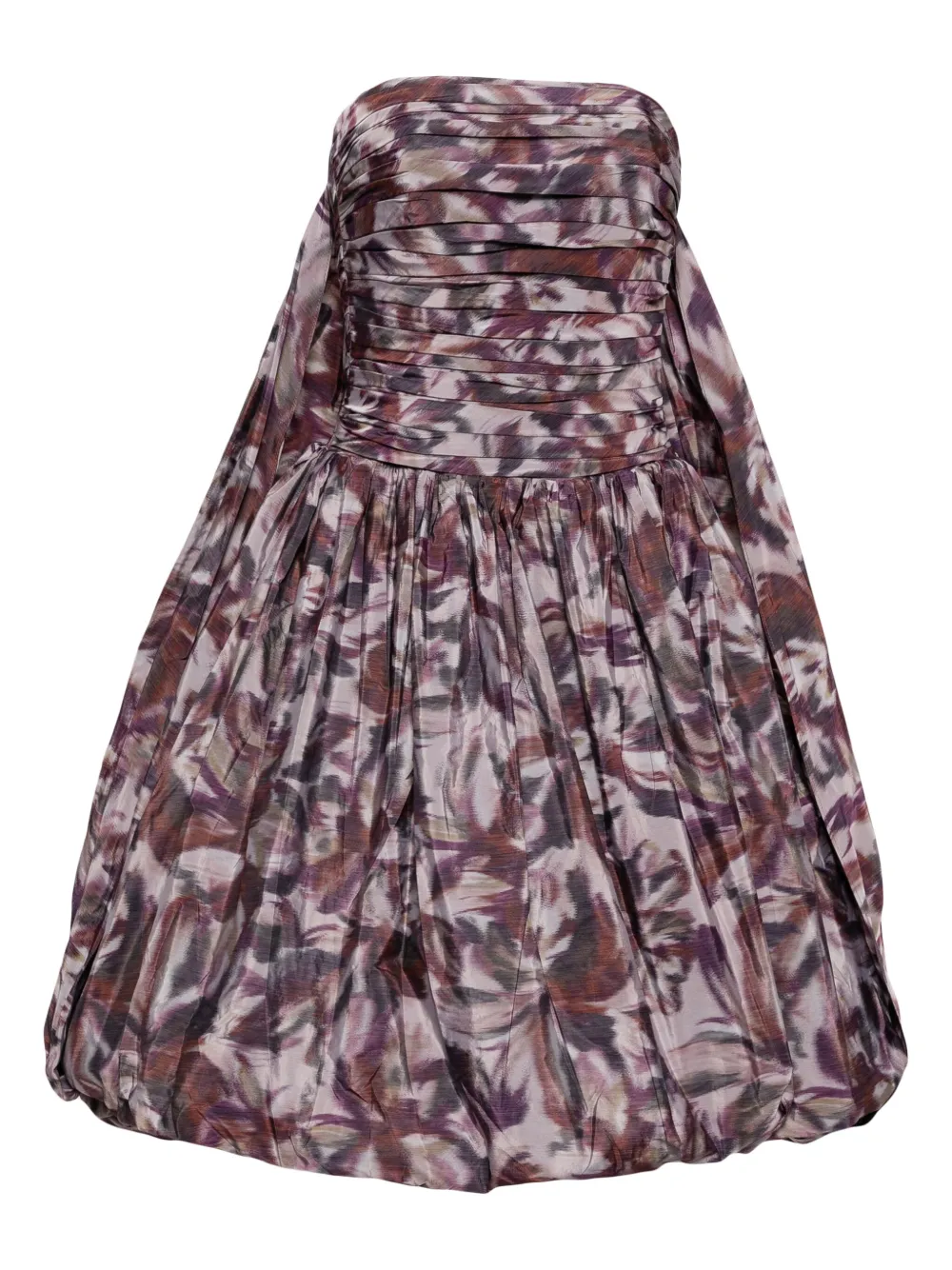 drop-waist bubble-hem dress