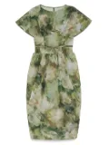 Amsale taffeta corset dress - Green