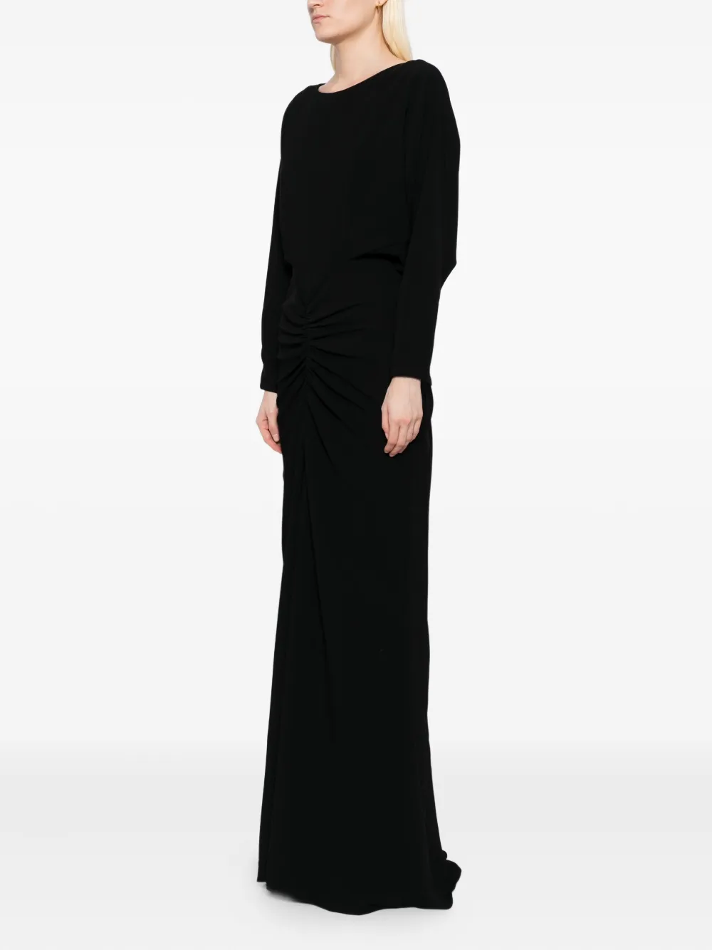 Amsale Dolman jurk Zwart