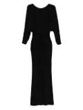 Amsale Dolman dress - Black