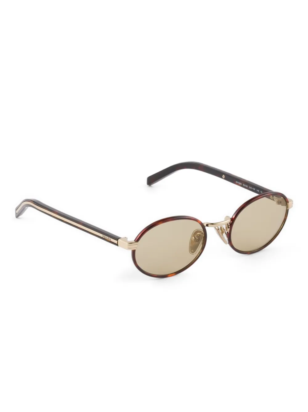 Prada Eyewear round-frame sunglasses - Bruin