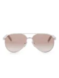 Prada Eyewear aviator-frame sunglasses - White
