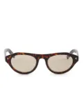 Prada Eyewear oval-frame sunglasses - Brown