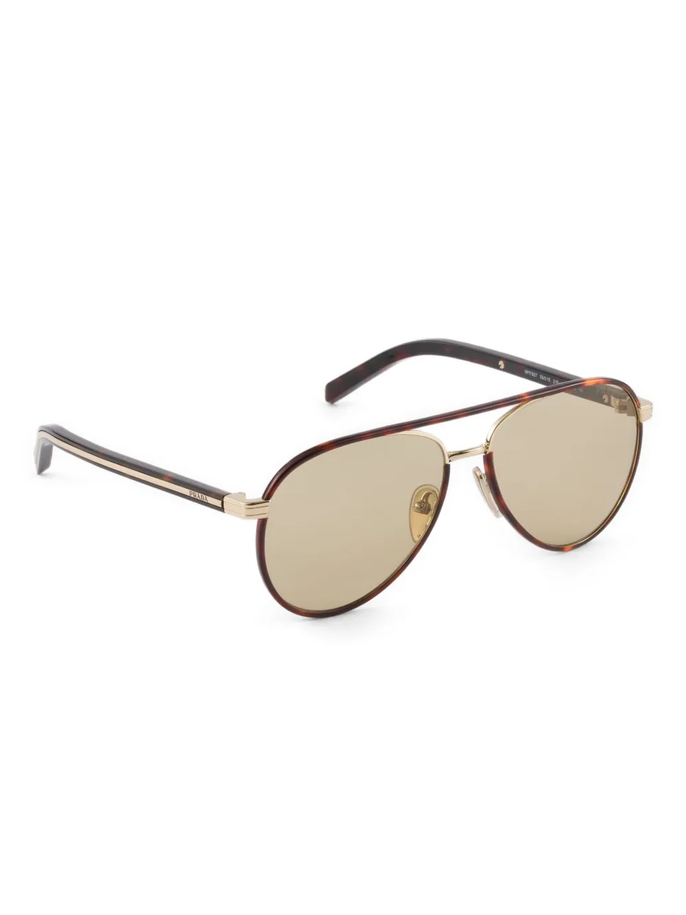 Prada Eyewear aviator-frame sunglasses - Bruin