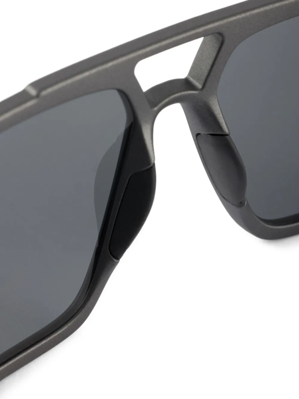 Prada Eyewear Zonnebril met piloten montuur Grijs