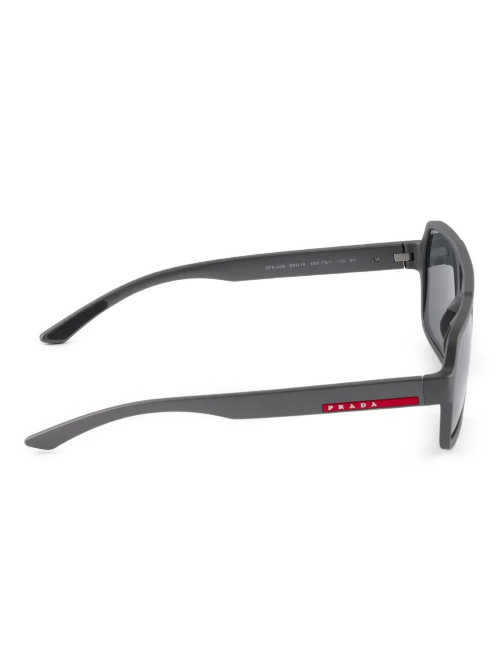 Prada Eyewear Zonnebril met piloten montuur Grijs
