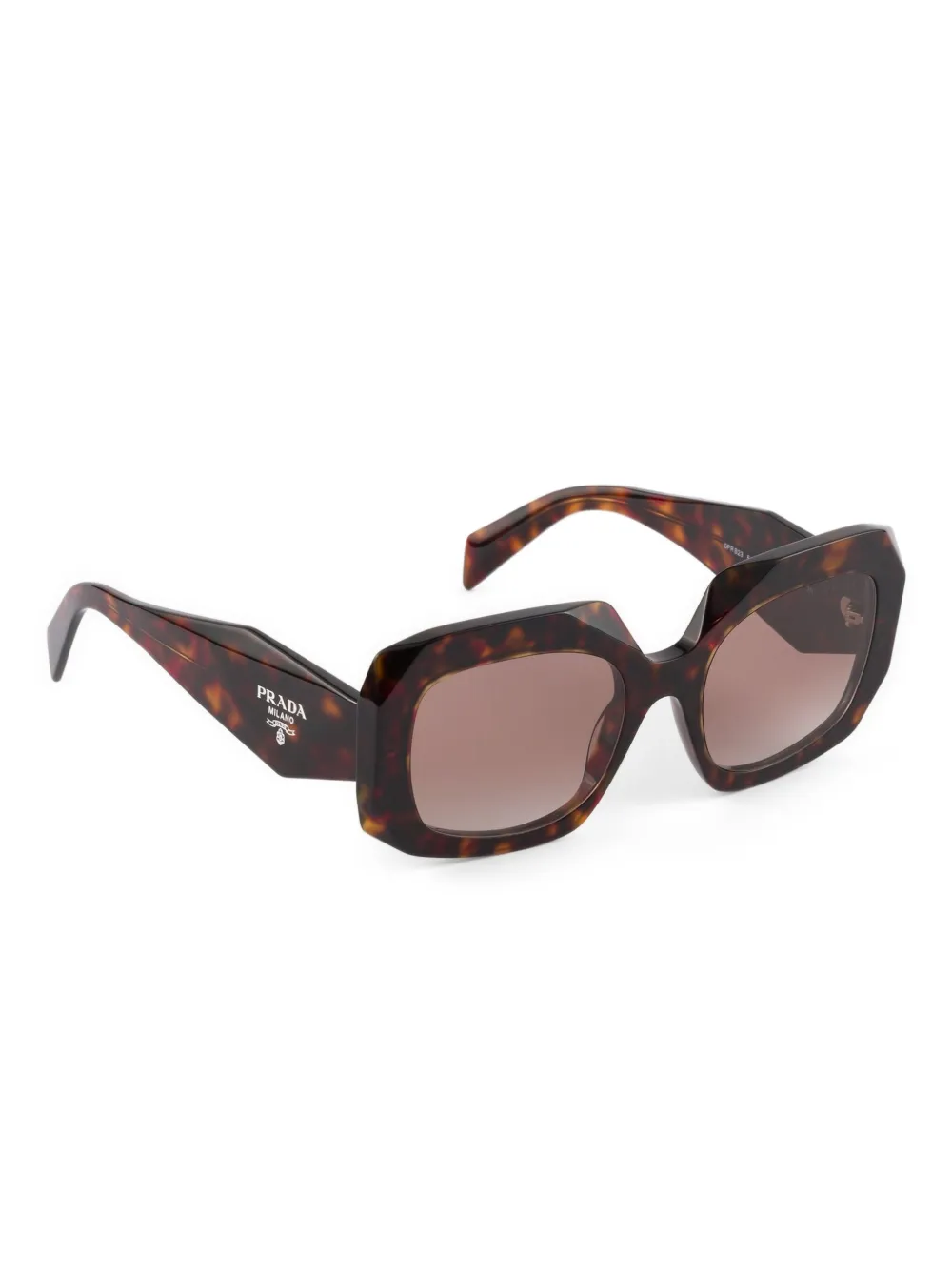 Prada Eyewear Symbole sunglasses - Bruin