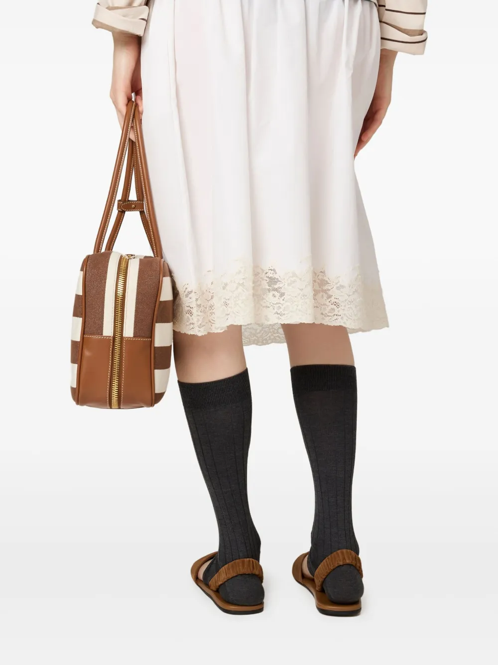 Miu Popeline rok Wit