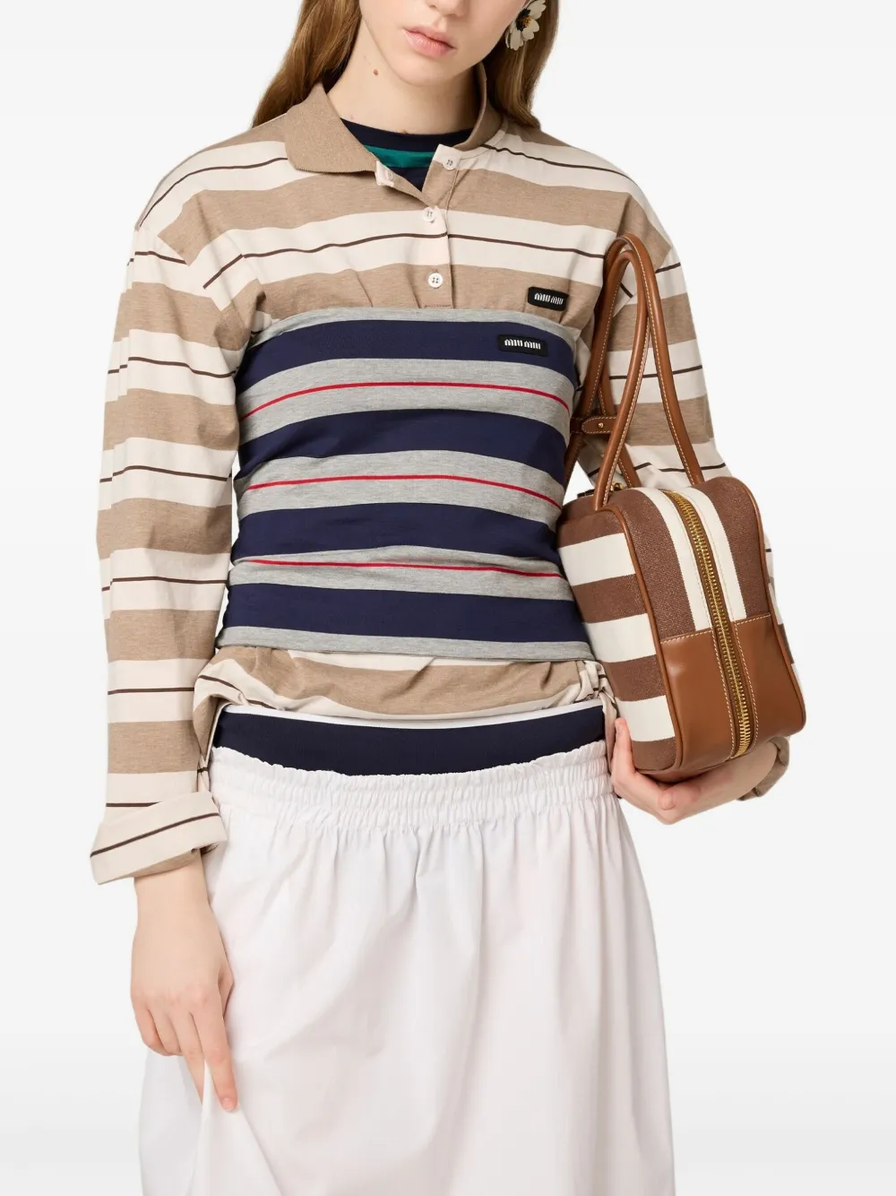 Miu Popeline rok Wit
