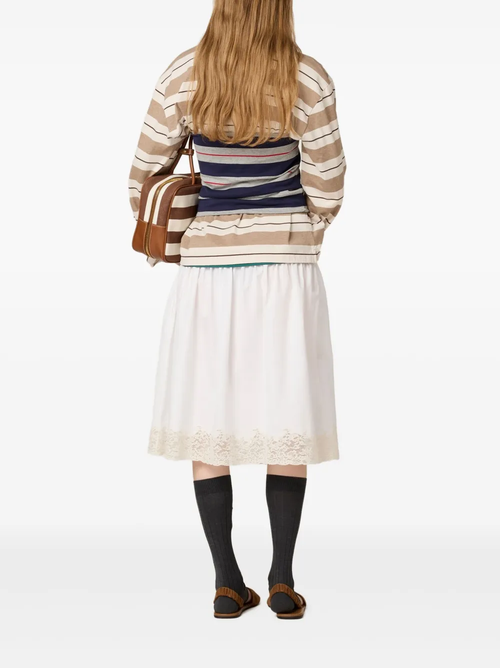 Miu Popeline rok Wit