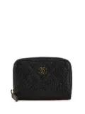 CHANEL Pre-Owned 2021-2024 CC Quilted Caviar Zip Purse coin pouch - Black