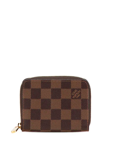 Louis Vuitton Pre-Owned 2020 Damier Ebene Zippy Purse coin pouch