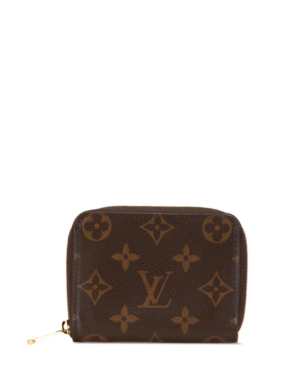 Louis Vuitton Pre-Owned 2021 モノグラム ジッピーパース コインケース - ブラウン Louis Vuitton Pre-Owned 2021 モノグラム ジッピーパース コインケース - ブラウン