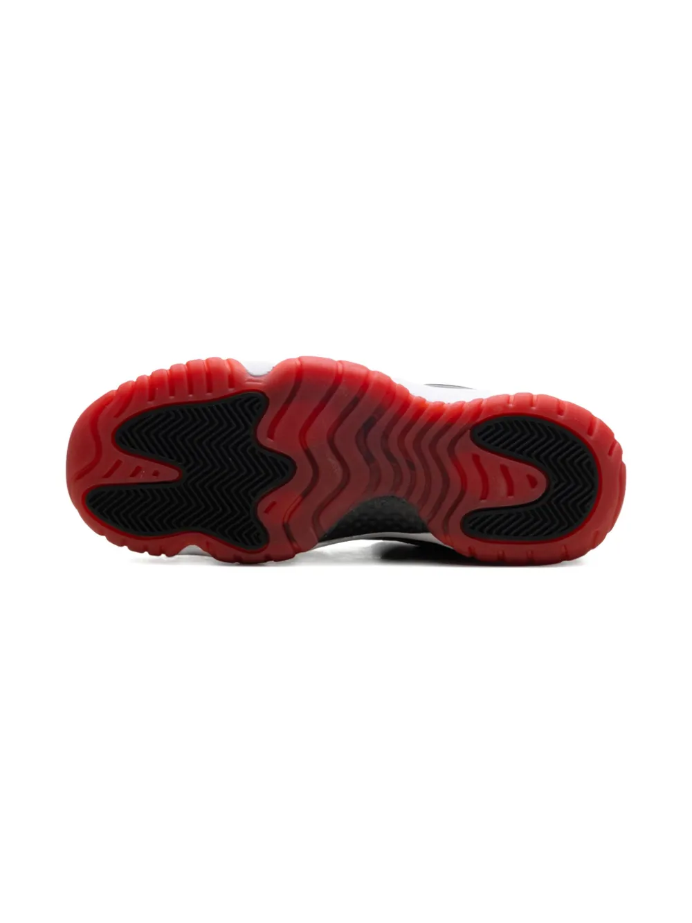 Jordan Kids Air Jordan 11 Retro Low Bred GS "Black White Varsity Red" sneakers Zwart