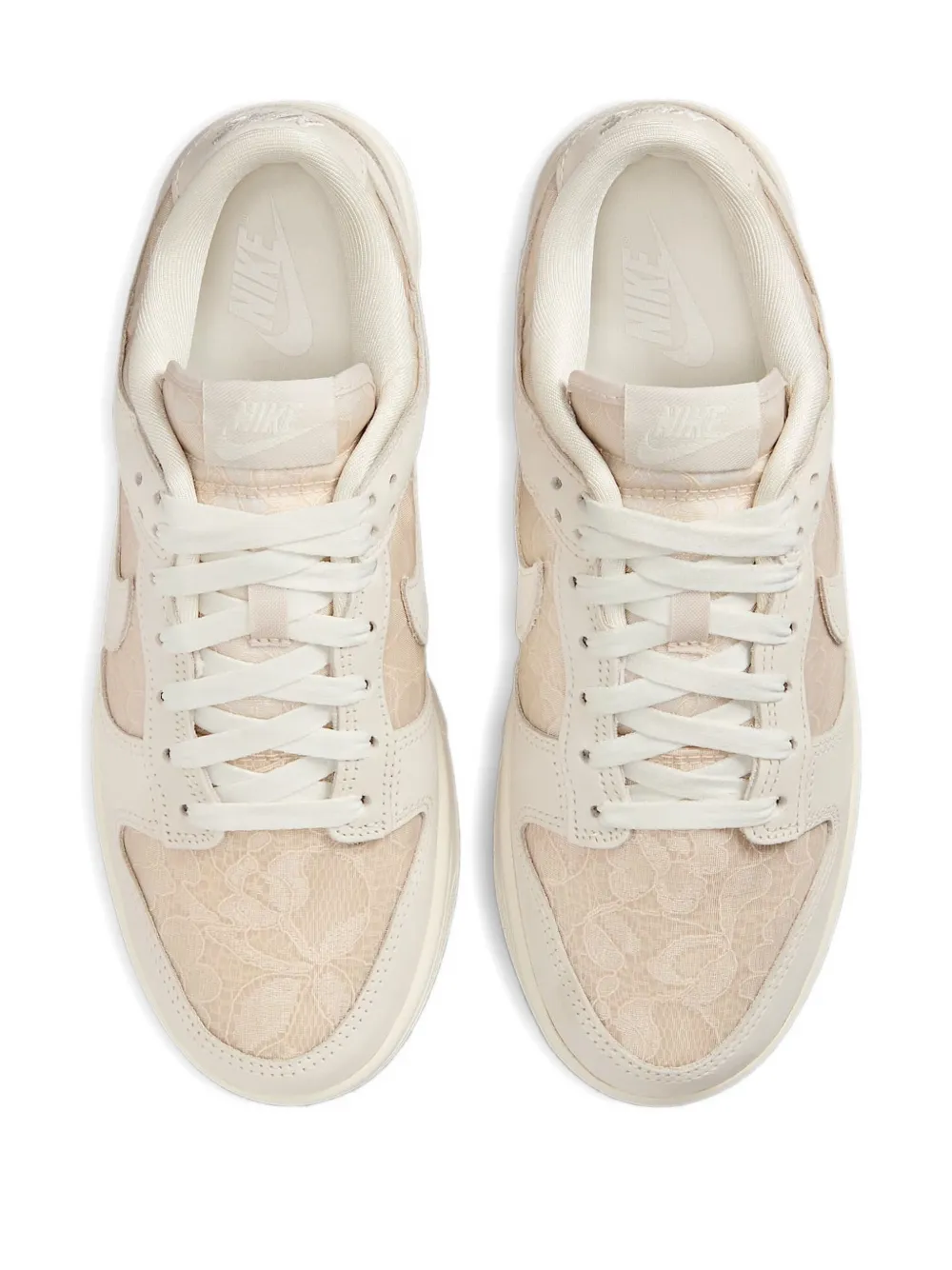 Nike floral lace trainers Neutrals